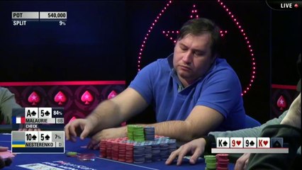 FPS 4 Monaco 2014 Live Poker Main Event -- PokerStars