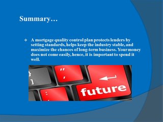 Essential Mortgage Quality Control Plan for Lenders 🏦