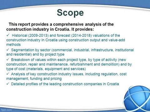 Construction in Croatia - Key Trends and Opportunities to 2018