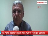 AK Partili Metiner: Haşim Kılıç Aym'yi Yerle Bir Etmiştir