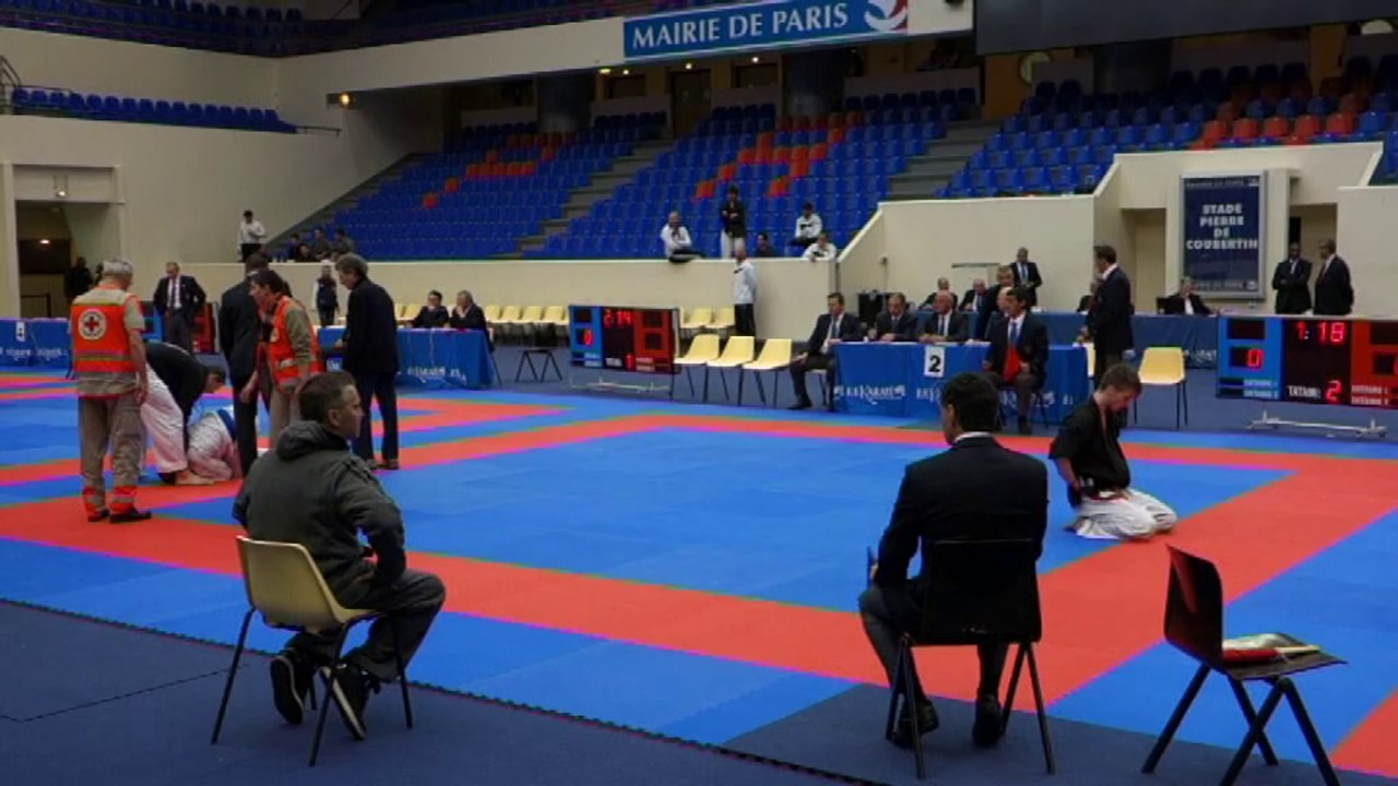 KARATE JUTSU combat  championnat de FRANCE 2014
