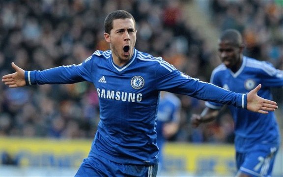 Eden Hazard élu meilleur jeune de Premier League !