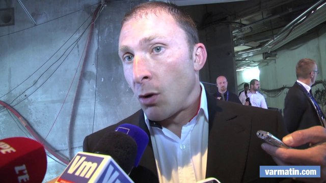 Pierre Mignoni réagit après la victoire du RCT face Munster