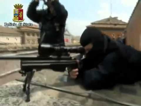 Roma - Papa Francesco Canonizza Giovanni Paolo II - Tiratori Scelti Cecchini (26.04.14)