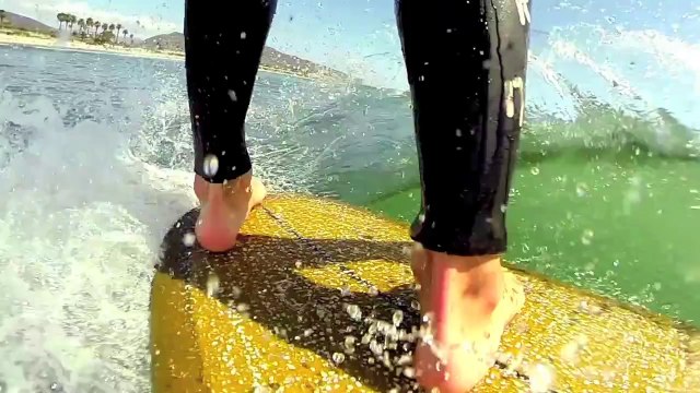 Christian Wach riding The Purchase by Canvas Surfboards