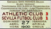 Jor.35: Athletic 3 - Sevilla FC 1 (27/04/14)