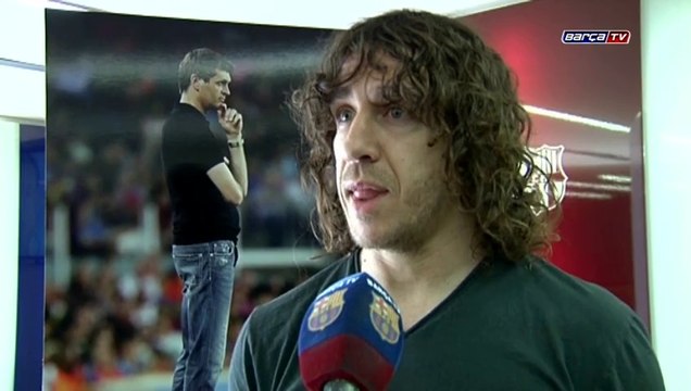 Carles Puyol lamenta la pérdida de Tito Vilanova