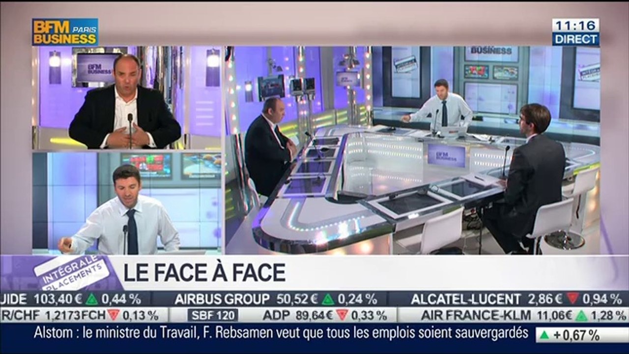 Olivier Delamarche VS  Pierre Sabatier: Marchés: "Les investisseurs sont dans une psychologie d'espoir", dans Intégrale Placements – 28/04 1/2