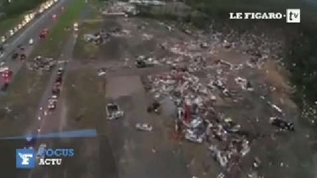 Tornades aux États-Unis : des dégâts impressionnants