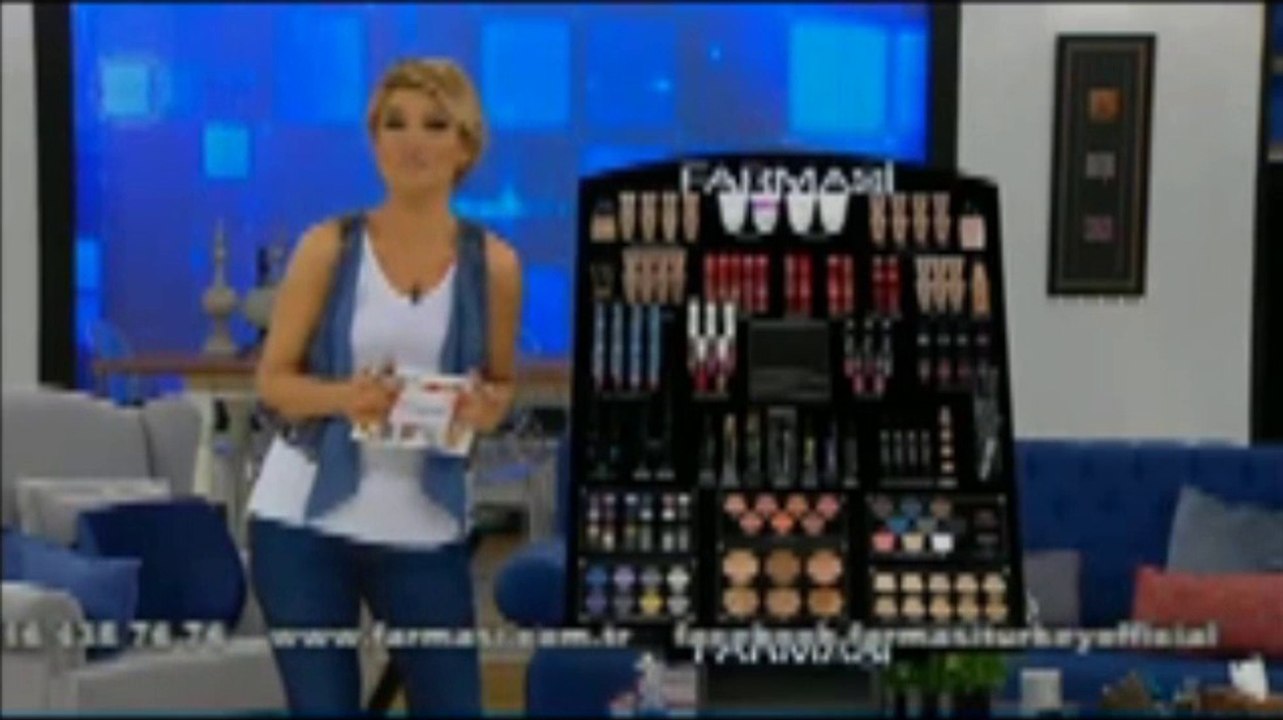 Gülben Ergen Farmasi Kozmetik reklamı