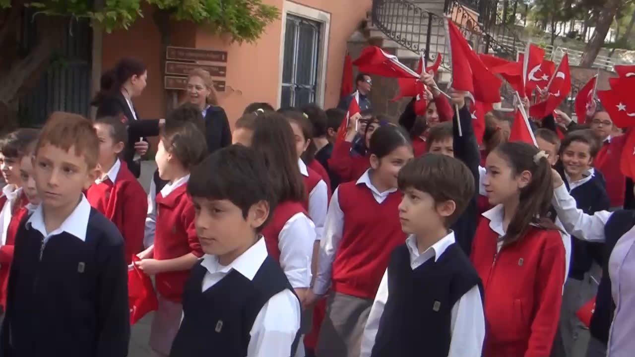 23 Nisan Kortaj Yürüyüşü'nde Tüm İTK'lılar Tek Yürek Oldular