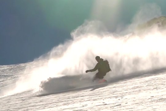 Volkl Snowboards presents Untrac Splitboard