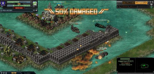 Battle Pirates: Gummy_Bear [N1C] vs. Admiral_Redbeard [CAVE]