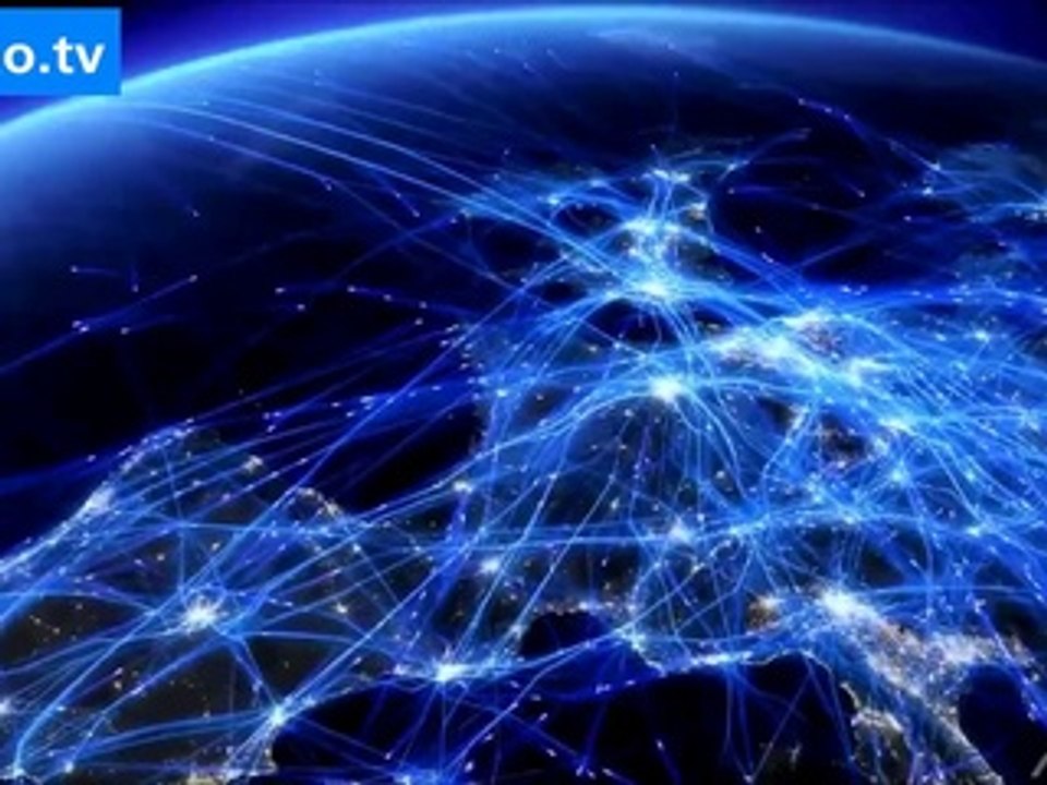 Bir yaz günü Avrupa'da hava trafiği