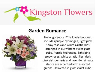 Rebeka's flowers shop in Canada