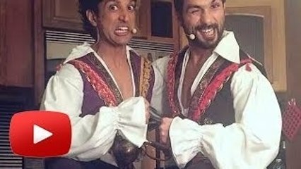 IIFA 2014 | Shahid Kapoor & Farhan Akhtar As Creepy Cowboys