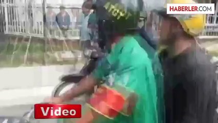 Motorcular Bile Şaşırdı