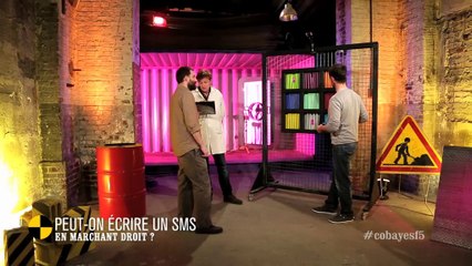 EM101 Peut-on écrire un SMS en marchant droit?
