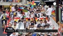 Japan: Tokyo pride parade 