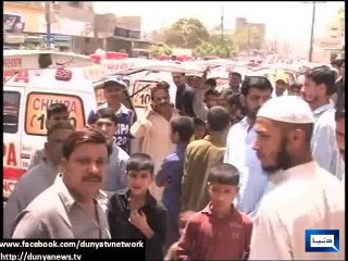 Dunya News-Blast in Karachi Orangi Town
