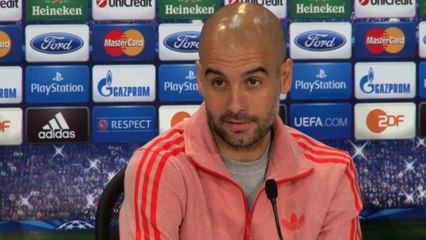 Guardiola: "Cuanto más lejos estén de nuestro area, mejor"