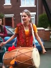 Uk Punjabi Girl With Dhool & Misic