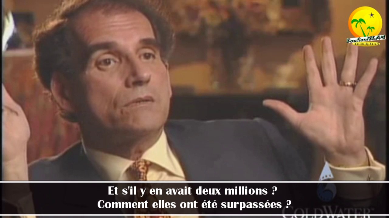 Dr. David Berlinski détruit mathématiquement la théorie de l'évolution (auteur du livre_ The devil's delusion)