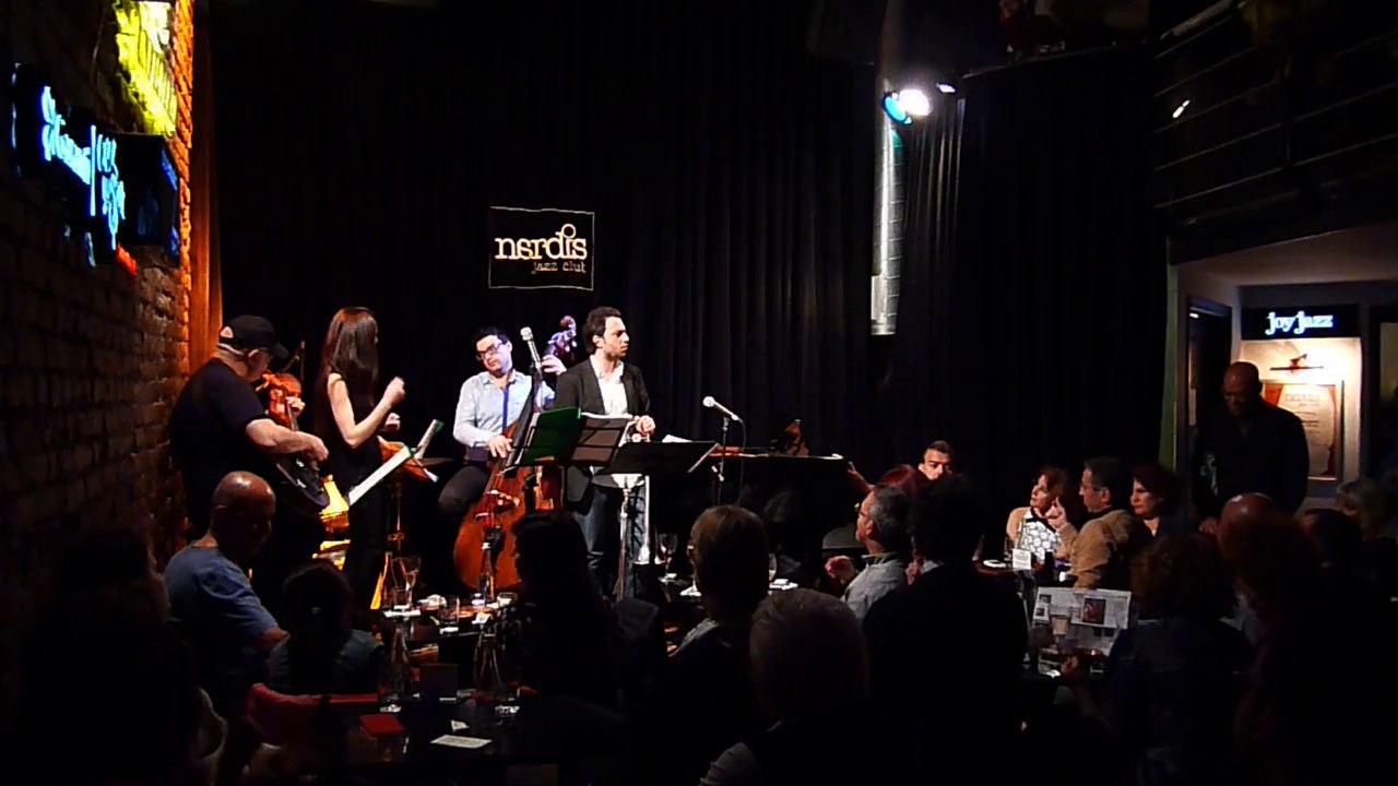 Kagan Yildiz bass solo w/ Meltem Ege Quintet @ Nardis Jazz Club ~ Apr. 26, 2014