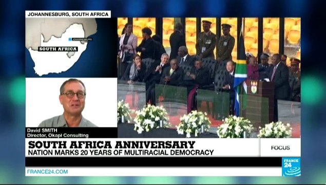SOUTH AFRICA - South Africa marks 20 years of multiracial democracy