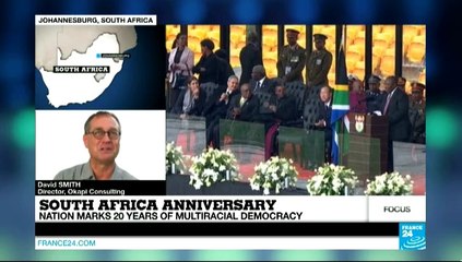 SOUTH AFRICA - South Africa marks 20 years of multiracial democracy