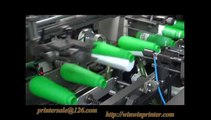 auto single color bottle/container screen printer machine