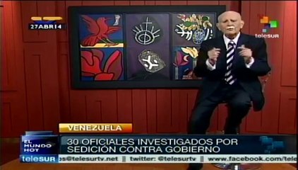 Venezuela: treinte militares investigados