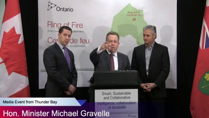 MNDM Press Conference April 28 2014 Minister Gravelle