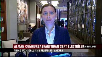 Alman Cumhurbaşkanı'ndan zor sorular - Canlı Gaste