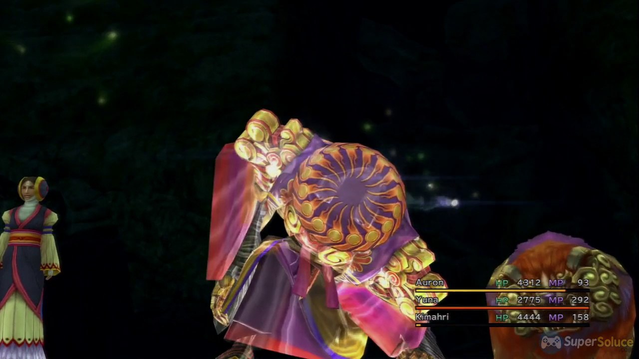 Final Fantasy X HD Remaster : Vaincre Yojimbo dans la Grotte du Priant Volé