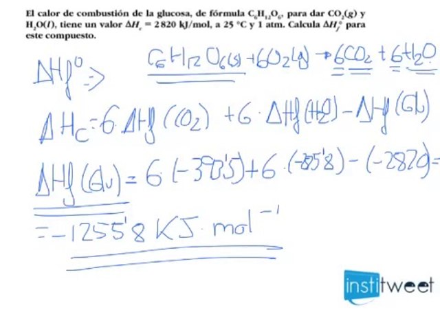 Entalpías de formación y enlace Cálculo de entalpía - Vídeo Dailymotion