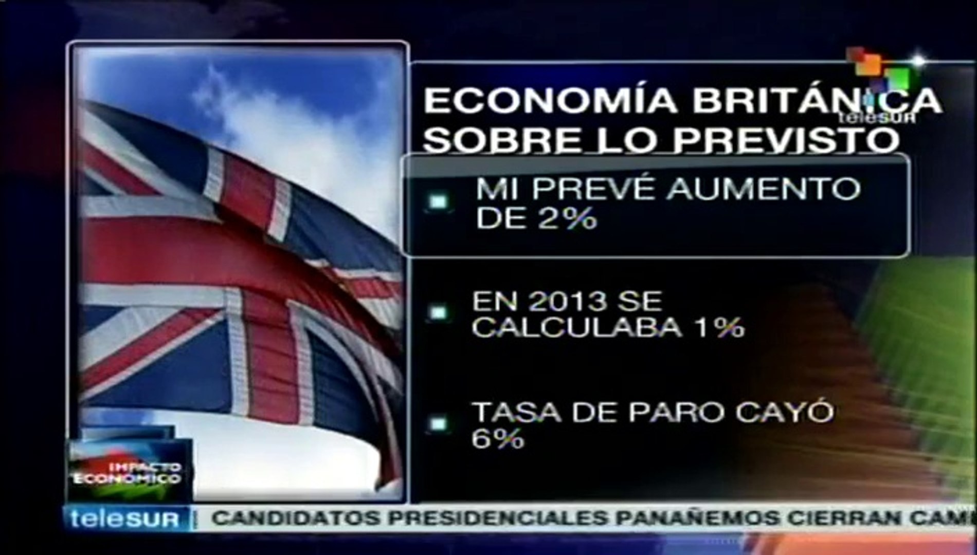 ⁣Economía británica crece más de lo previsto