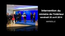 Intervention de Bernard Cazeneuve à Marseille