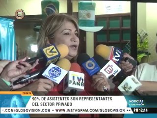 90 % de los participantes en relanzamiento de ofensiva económica son del sector privado