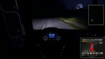 Euro Truck Simulator 2 gece ışıklar