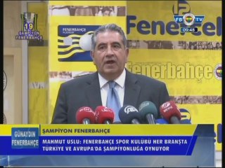 Mahmut Uslu: "Şampiyonluğumuz hayırlı olsun"