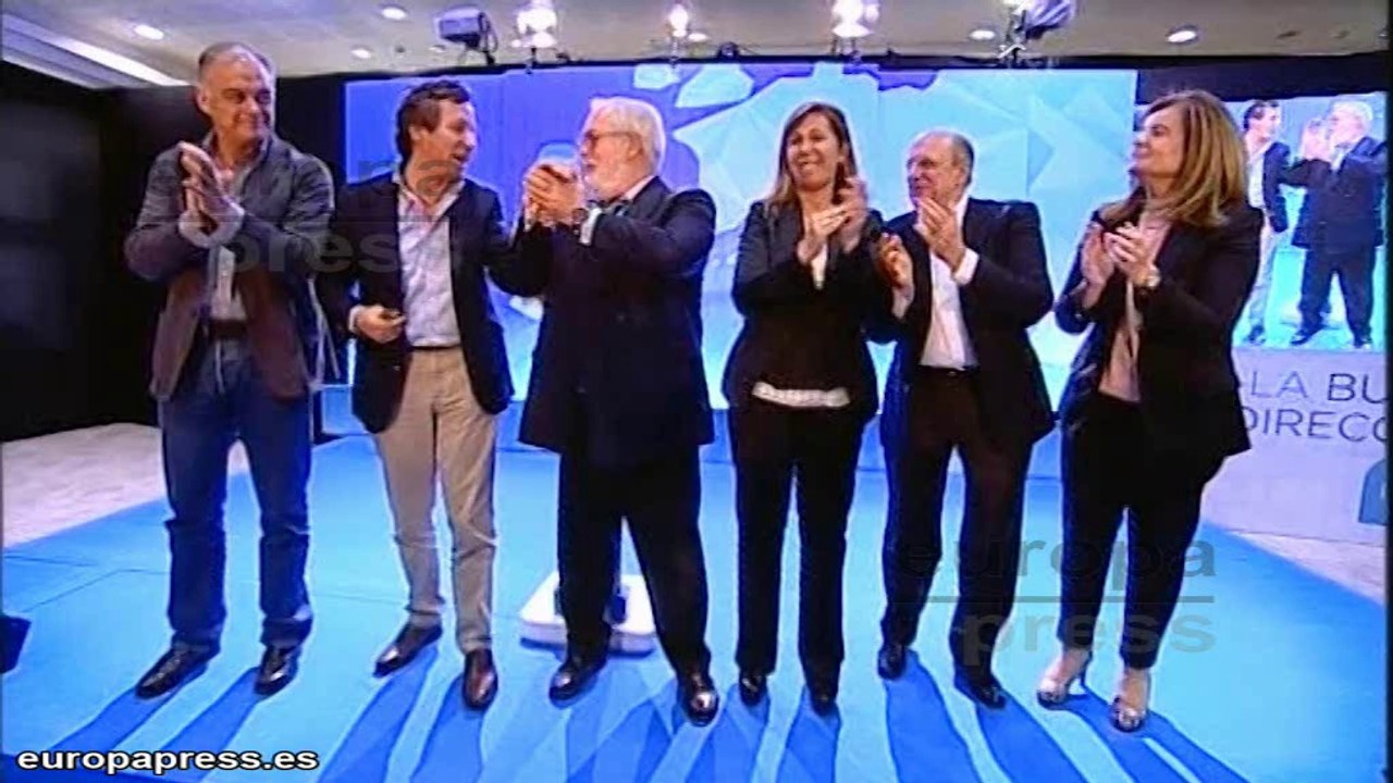 Cañete confía en ganar y Aznar pide participar