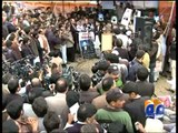 Geo Report-Nawaz Sharif at Missing Persons Camp-17 Feb 2012