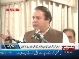 Nawaz Sharif talking to familes of missing persons