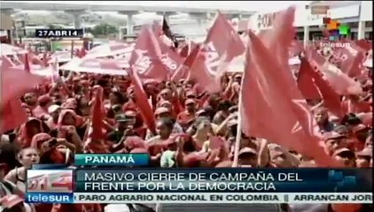 Descargar video: Cierran campaña candidatos a la presidencia de Panamá