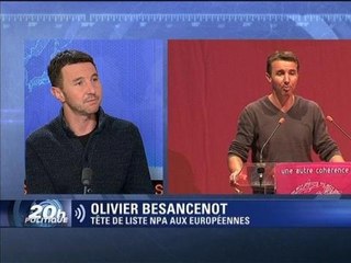 Olivier Besancenot dénonce le "coup de barre à droite" du gouvernement Valls - 28/04