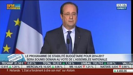 Intervention de François Hollande: Le rôle de l'Etat dans le dossier Alstom - 28/04