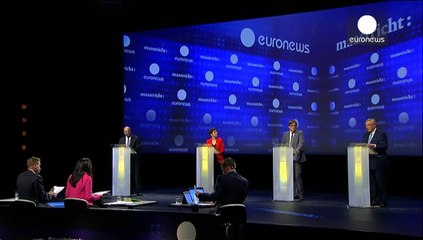 Premier débat européen télévisé entre les candidats à la présidence de la Commission européenne