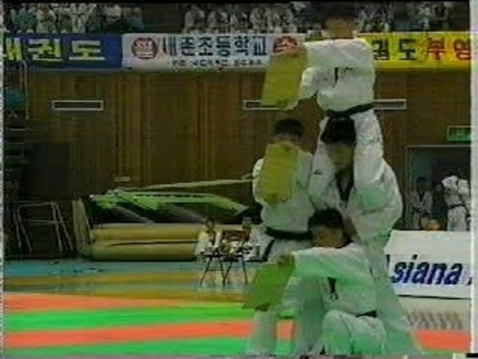 Taekwondo - 540 triple kick