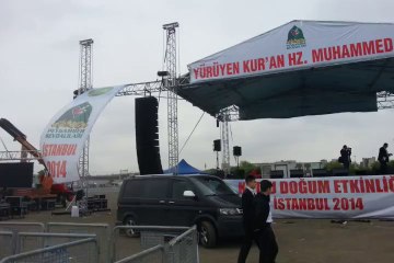 2014 Kutlu dogum Etkinligi Öncesi Kazlıçeşme